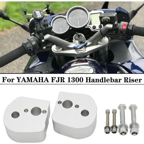 Suitable For Yamaha FJR 1300 Handlebar Riser Mounting Kit Aluminum Motorcycle handlebar riser 25mm 2006-2019