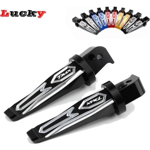 Motorcycle footrest rests passenger footrest For Yamaha Tmax 530 t-max DX SX 2012-2020 2017 2018 16 tmax 500 XP500 Aluminum CNC