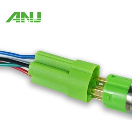 5PC 16mm 19mm 22mm 25mm 5-6 Wires Connector Cable Socket for Metal Push Button Switch