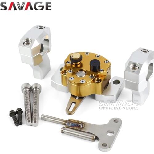 Steering Damper Stabilizer For Husqvarna 701 Enduro / Supermoto 2015-2021 701 SM Motorcycle Reverse Safety Handlebar Riser Clamp