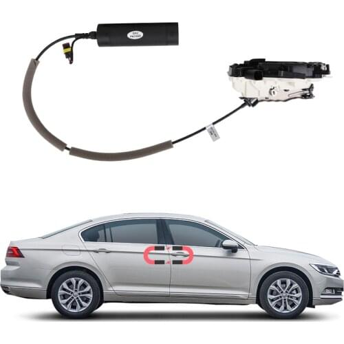 Suction door Magotan up Tiguan Multivan Caravelle Touran Teramont Car door modification Automatic lock door