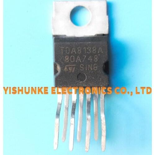 10PCS TDA8138A TDA8138 P60NF06 BUZ11 SF10A600H P65NF06 P7NK80ZFP T0-220/220F