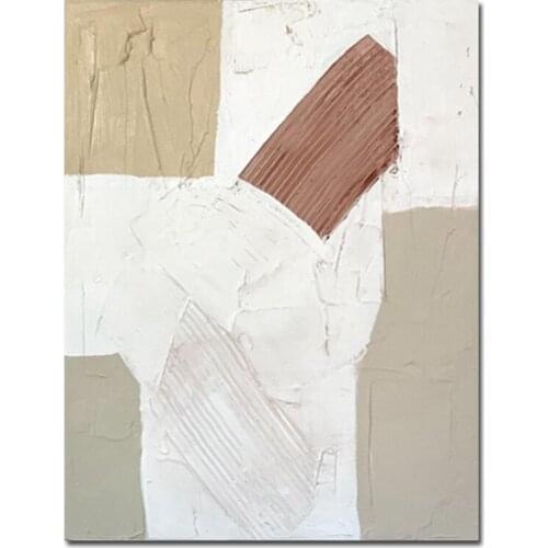 100% Hand Painted Canvas Cheap Simple Design Oil Paintings Modern Hotel Wall Decor Pictures Acrylic Paintings Wall Decorative Ar