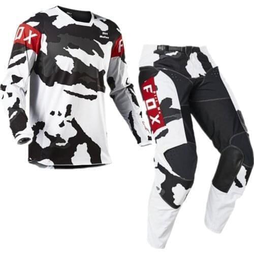 2021 Motorcycle MTB Bike Jersey Pant Gear Set Motocross Motorbike Suit Adult Kit