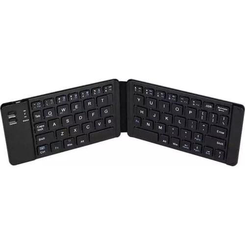 Bluetooth Keyboard Light and Handy Bluetooth Folding Keyboard Foldable Wireless Keypad