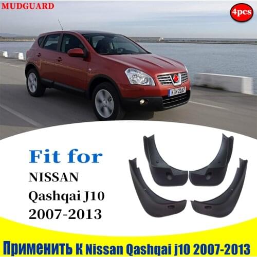 Mudflaps FOR Nissan Qashqai Mudguards Fender Mud Flap Guard Splash Mudguard Fenders car accessories auto styline Front Rear 4pcs