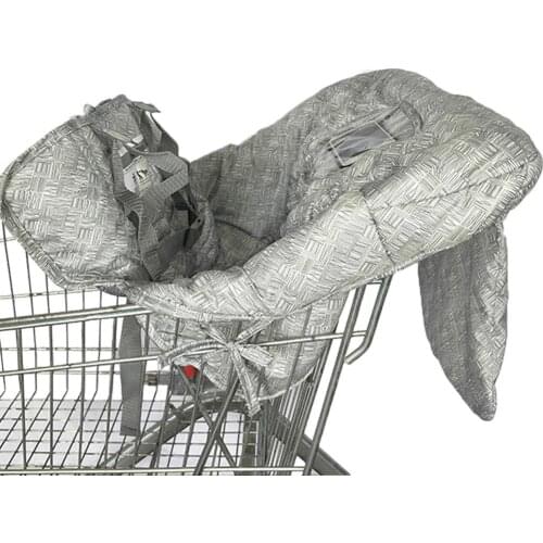 Baby Children Shopping Cart Seat Cushion Chair Cushion Travel Portable Mat Dining Chair Cushion Babies Safety Cushion