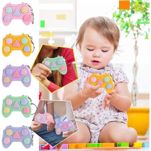Montessori Fidget Toys Memory Game Console, Handheld Mini Game Console, R Elax Release Keychain Educational toys For Kids Adults