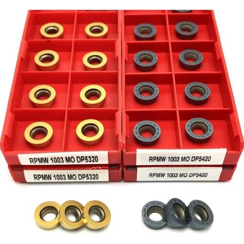 RPMW1003 DP5320 RPMW1003 DP5420 R5 Milling carbide inserts turning tool Indexable insert high quality metal lathe tools