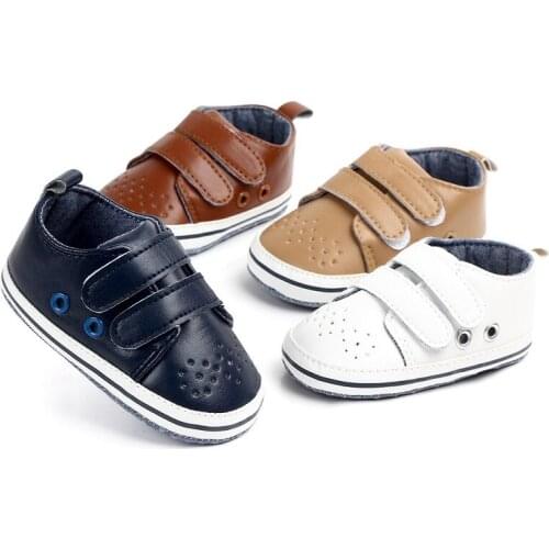 Baby Boys Girls Leather Shoes For Spring Autumn Cute Newborn Infant Toddler Crib Shoes Baby Moccasins Floor First Walkers TS110