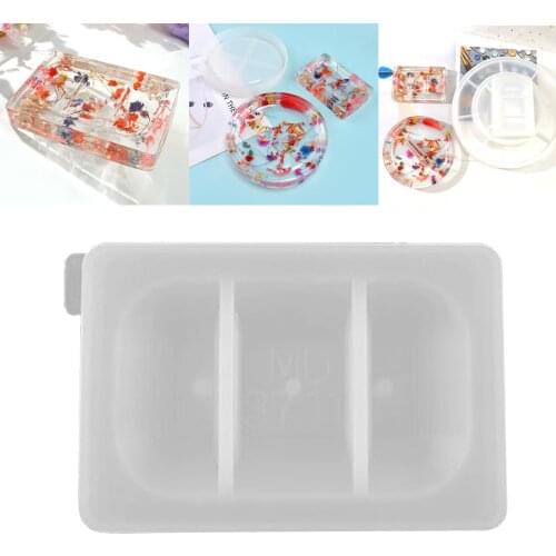 Reusable Rectangle Premium Soft Silicone Soap Mould Handmade Easy to Use, Easy and Safe to Use