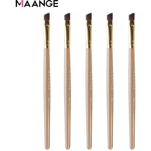 MAANGE Good Quality 2/3//5Pcs Pro Eyebrow Makeup Brushes Set Angled Eyeliner Eyes Brow Powder Cosmetic Beauty Make Up Tool Kits