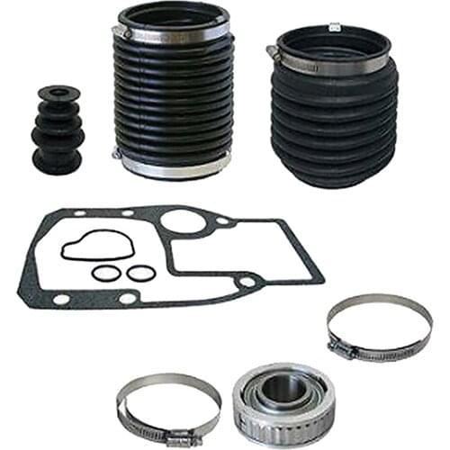 Bellows Kit Exhaust Gimbal Bearing Outdrive Mounting Gasket 18-2771 Fit for Omc Sterndrive I/O 3854127 914036 911826