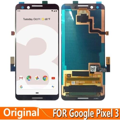 Original 5.5" For Google Pixel 3 LCD Display Touch Screen Digitizer Assemby Replacement For Google Pixel3