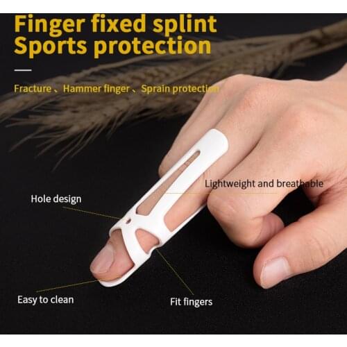 Finger Splints Support fixer posture corrector Brace for Broken Finger Joint Fracture Pain Protection Adjustable Finger Splint