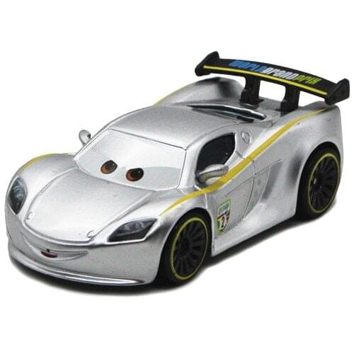 Disney Pixar Cars Diecast Rare Silvery Lewis Hamilton Car Diecast Cars 1:55 Disney Toy Great Collection Kid Best Gift