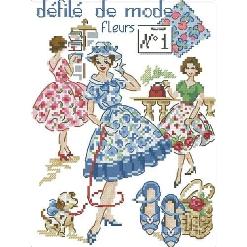 Genuine Product Egypt Long-staple Cotton Self-Made cross stitch kits Suite LBP- Paris Street of Womens