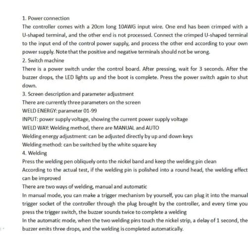 Portable DIY Mini Spot Welder Machine 18650 Battery Various Welding Power Supply P31A