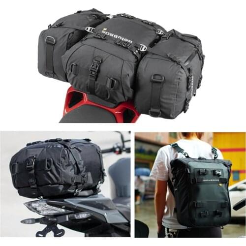 New high quality motorcycle rear seat bag saddle bag waterproof motorcycle bag multi-function motorcycle riding backpack