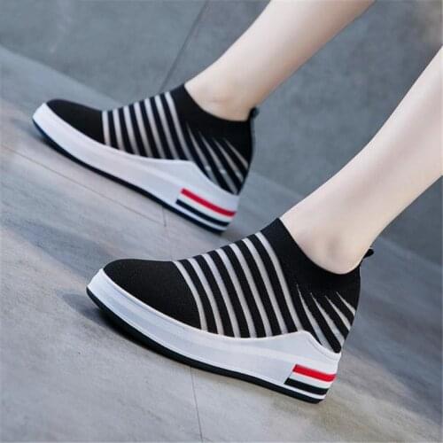 Womens Shoes 2021 Fashon Casual Ladies Sneakers Breathable Mesh Sports Shoes Female Running Walking Shoes