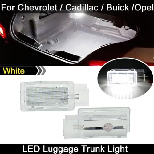 For Chevrolet Camaro Cruze For Cadillac SRX SXT For Buick For GMC For SAAB LED Luggage Trunk Lights Luggage Compartment Lamp