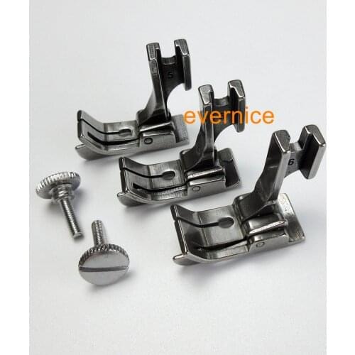 3 Sets Presser Foot With Right Guide Sp-18 Sp18 For Juki Ddl-555 5550 8300 8500