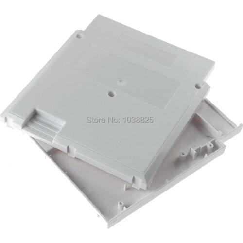 8pcs/lot For NES Hard Case 60Pin To 72Pin Adapter For Nintendo NES Game Card Cartridge Housing Shell with screws