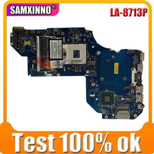 AKemy laptop Motherboard For HP Pavilion M6-1000 M6T-1000 QCL50 LA-8713P 686928-001 686928-501 SLJ8C Mainboard