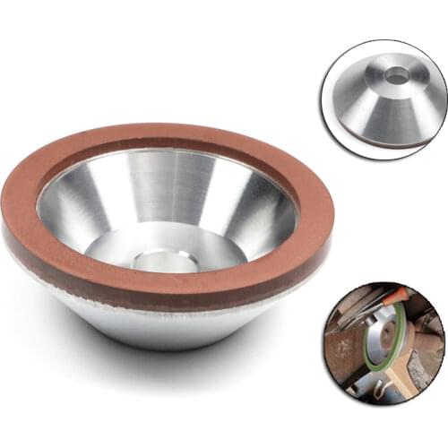 Utoolmart 100x20x32/35mm Diamond Grinding Wheel Mount Hole Bond 100/150/240/400/800/1000 Grits Aluminum Alloy Resin Cutting Disc