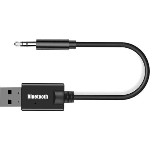 Bluetooth 4.2 USB Adapter Wireless Bluetooth Receiver 3.5mm Audio Music Adapter Receiver Home Hands-free For TV Smart Phone