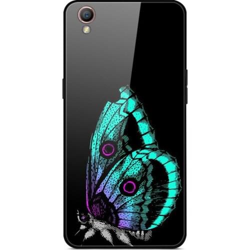 For OPPO A37 Phone Case Tempered Glass Case Phone Cover Fitness Back Bumper Series 3