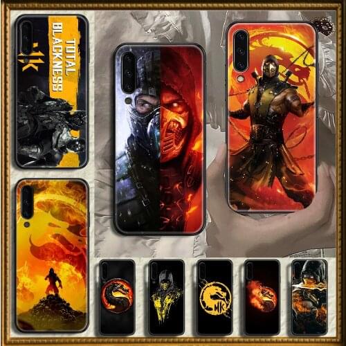 Game Mortal Kombat Phone case For Samsung Galaxy A 3 5 7 8 10 20 21 30 40 50 51 70 71 E S 2016 2018 4G black soft funda fashion