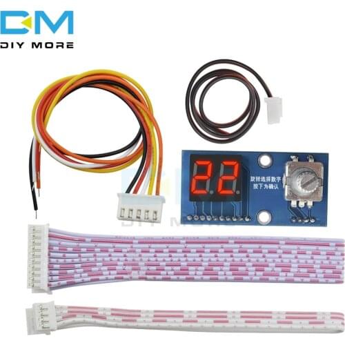 DC 5V DSP LED Digital Reverberation Module 100 Effects 0-99 with Wire Diymore