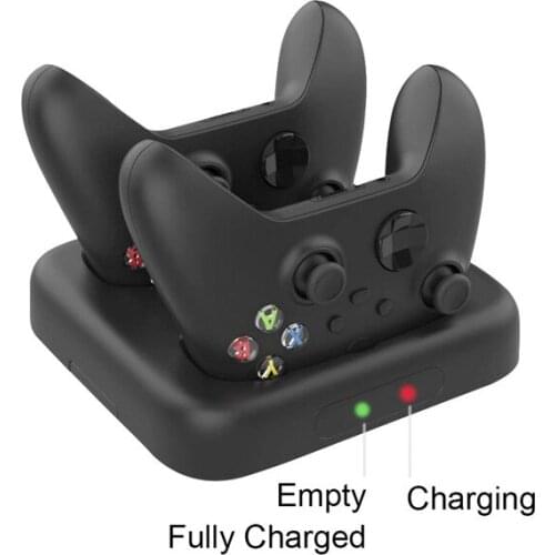 For XboxSeriesX/S Wireless Controller Dual-seat Charger for Xbox SX Wireless Controller Charging Base Chargers Accessories