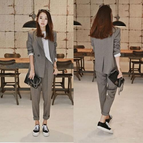 Женские осенние брючные костюмы JTTYYK China At AliExpress