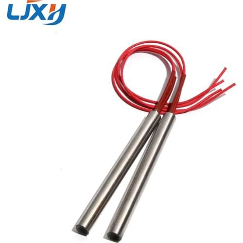 LJXH 2PCS 16mm 80~150mm Cartridge Heaters AC110/220/380V Tubular Electric Mold 320/340/400/480/600W Heating Resistance Element