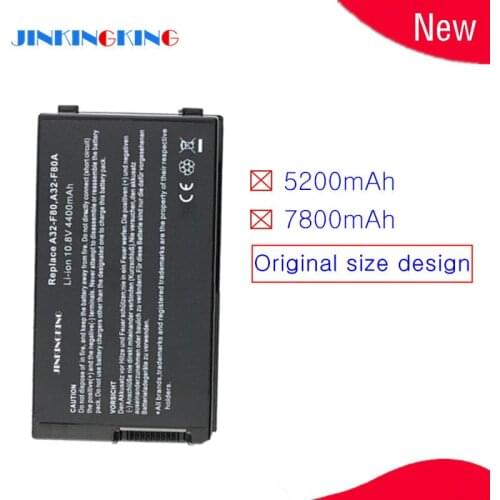 New laptop battery A32-F80 A32-F80A A32-F80H 15G10N345800 for Asus F80 X61 X85 Series