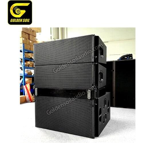 Goldensoil audio J8 Jsub double 12 inch line array speaker passive speaker pa system