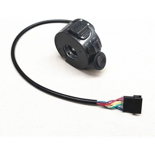 Songji Electric Car Horn Light Switch Lithium Tram High and Low Three Gear Left and Right Steering Power Control Button