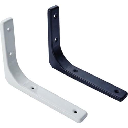 2Pcs L Bracket Heavy Duty Floating Shelf Bracket Corner Brace Support