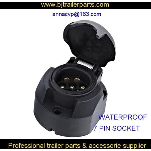 300PCS 7 Pin female trailer connector waterproof /boat/ caravan/ motorhome/ car/ auto/ truck/ RV