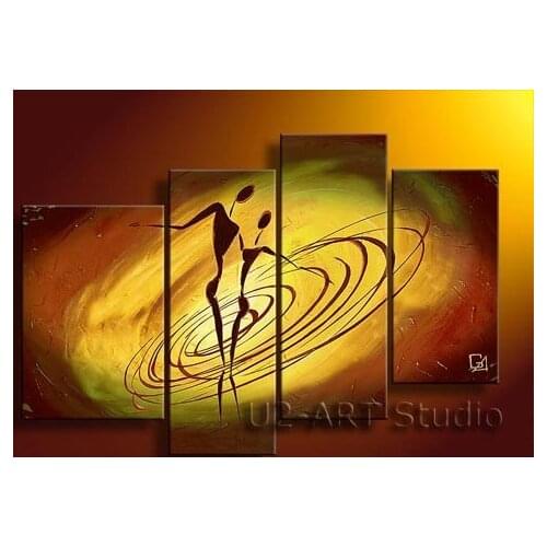 Abstract Group painting,modern art,gift,home decorate,handmade oil paintings GP45