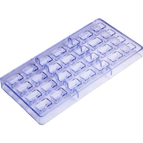 Free Shipping Plastic Wave Shape Chocolate Mold DIY Baking Cookie Mold CC0017