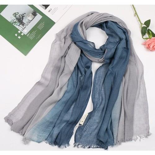 Unisex Style Cotton Hijab Linen Scarf Solid Color Long Womens Scarves Shawl Fashion Men Scarf Desigual handkerchief Mens Scarf