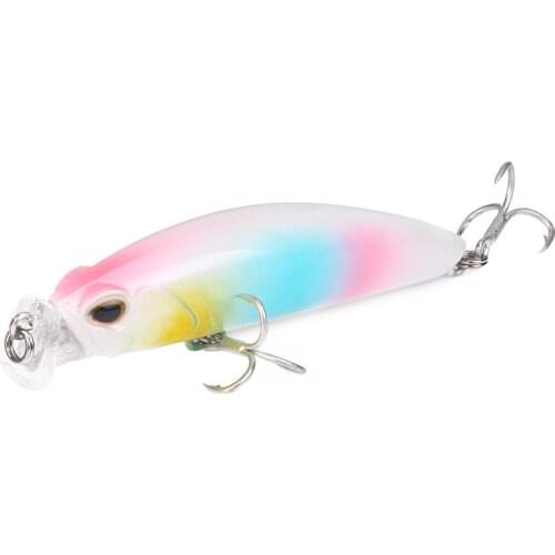 7.5cm 10g artificial bait hard lure 2018 new shallow diving crankbait fishing lure fake wobblers minnow for river pike fishing