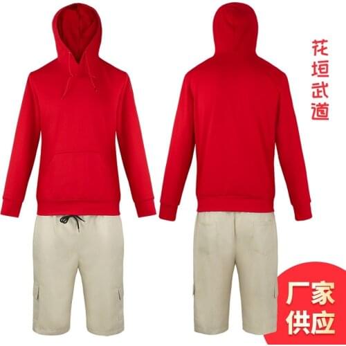 Tokyo Revengers Hanagaki Takemichi Cosplay Costume Men Boy Hoodies red Hooded Sweatshirts Top Pullovers Hoodie Coat shorts Women
