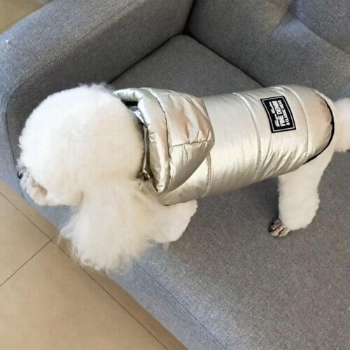 Puppy Hooded Clothing Coat Dogs Jackets For Small Medium Dogs Pet Thickening Warm Vest Autumn Winter Jackets