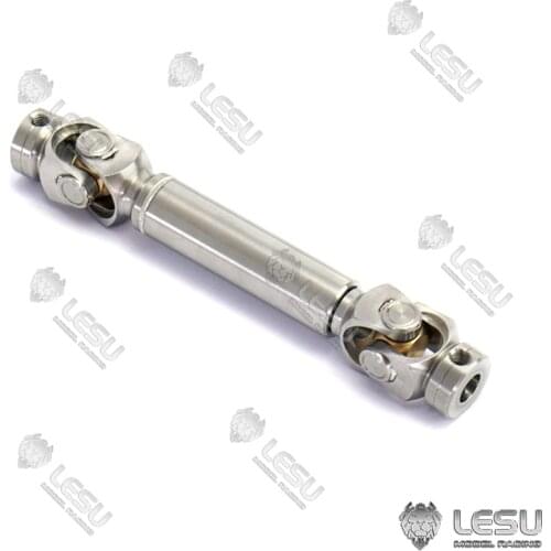 LESU Metal Drive Shaft 79-99MM for 1/14 DIY TAMIYA RC Scania Benz MAN Tractor Truck Dumper Model