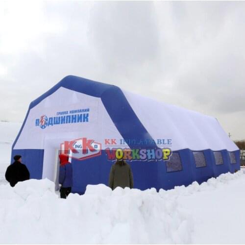 Large custom outdoor advertising inflatable tent, Snow-Proof inflatable tent