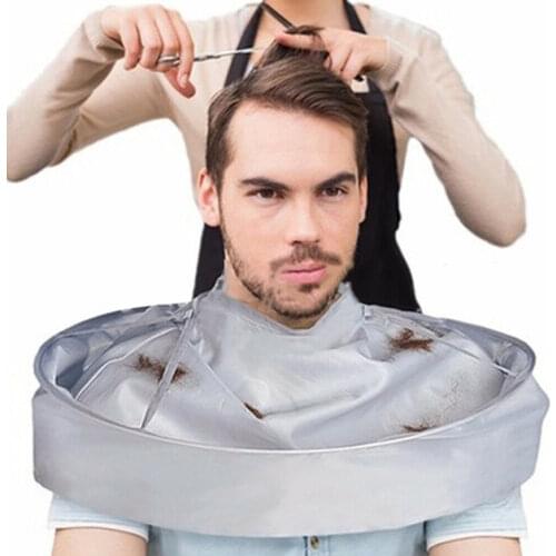 Adult Hair Cutting Cape Waterproof Haircut Cloak Umbrella Cloth Hairdresser Gown Hair Styling Tool Salon Barber Accessories